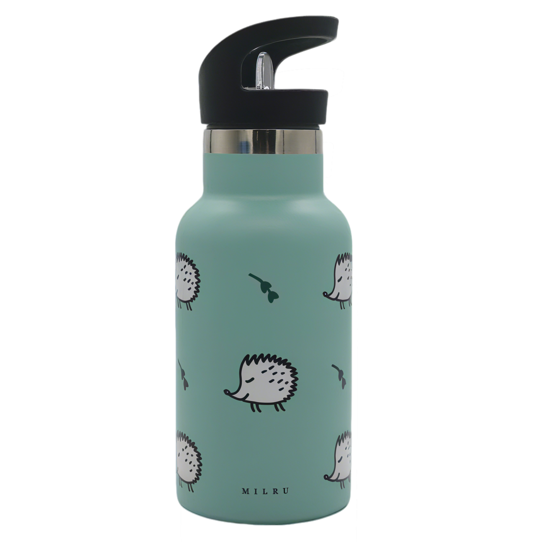 Milru Animal Friends Kids Bottle – Happy Hedgehog