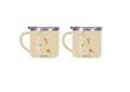 Milru Animal Friends Kids Mug – Safari Day - Set van 2 mokken
