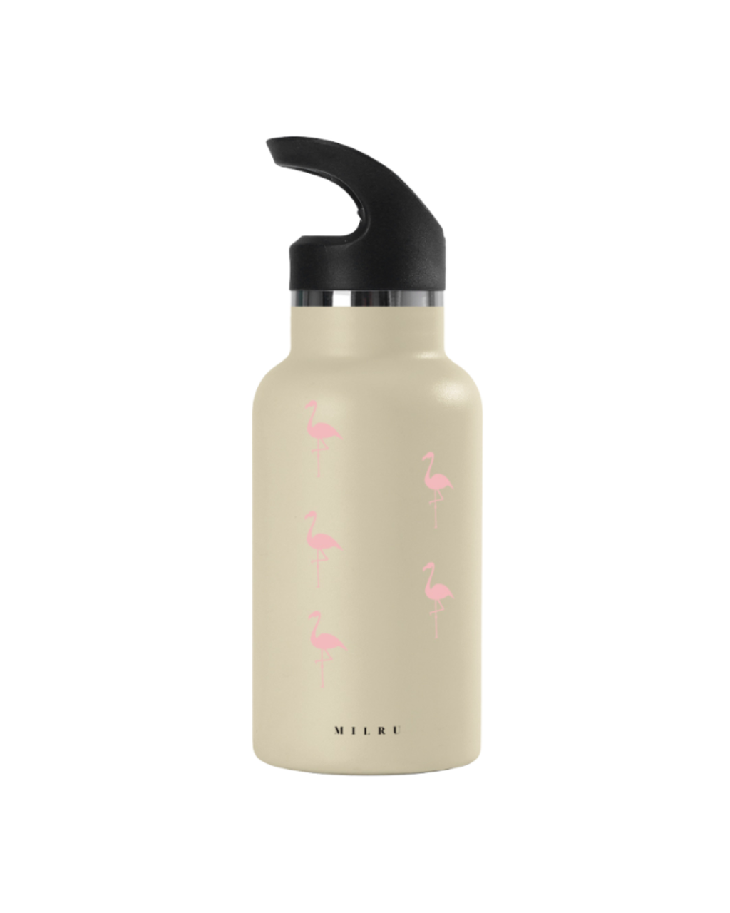 Milru Animal Friends Kids Bottle - Fancy Flamingo - 350ml