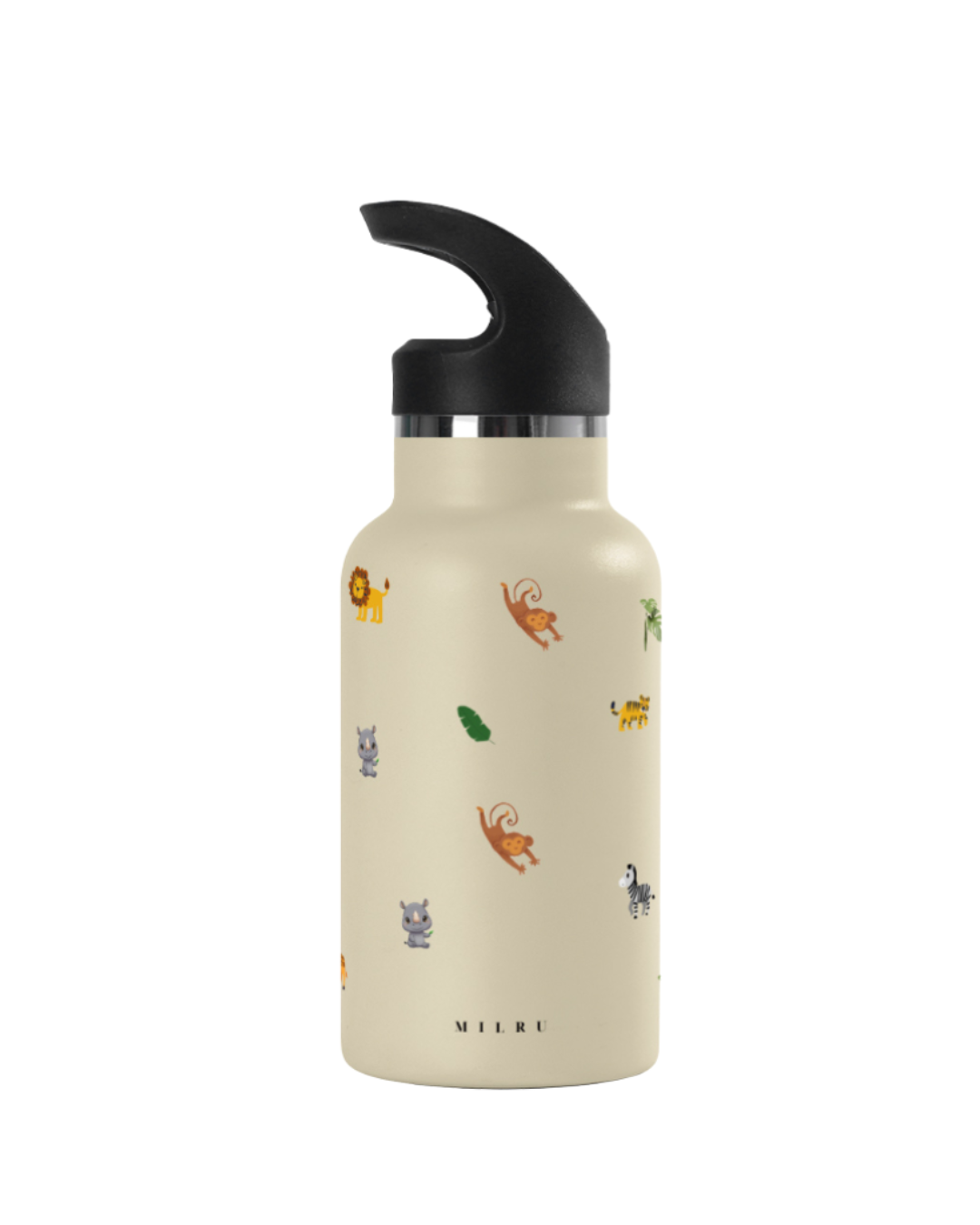 Milru Animal Friends Kids Bottle - Safari Day - 350ml